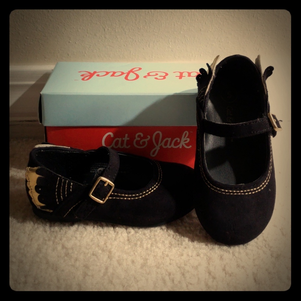 Cat & Jack Black Flats